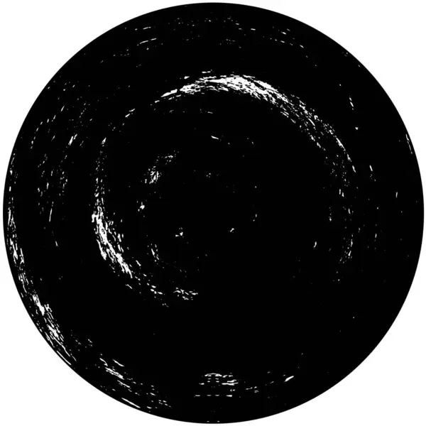 圆形黑白抽象几何图案 — 图库矢量图片