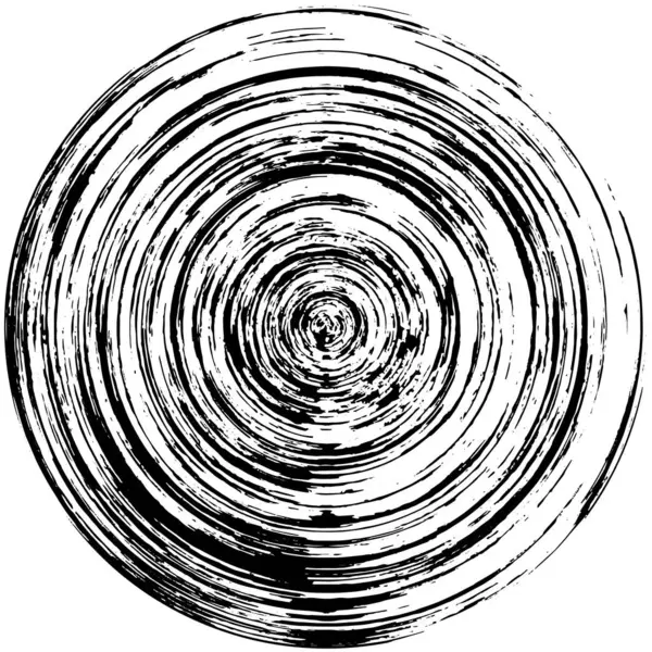 Dunkles Abstraktes Geometrisches Muster Mit Kreis — Stockvektor