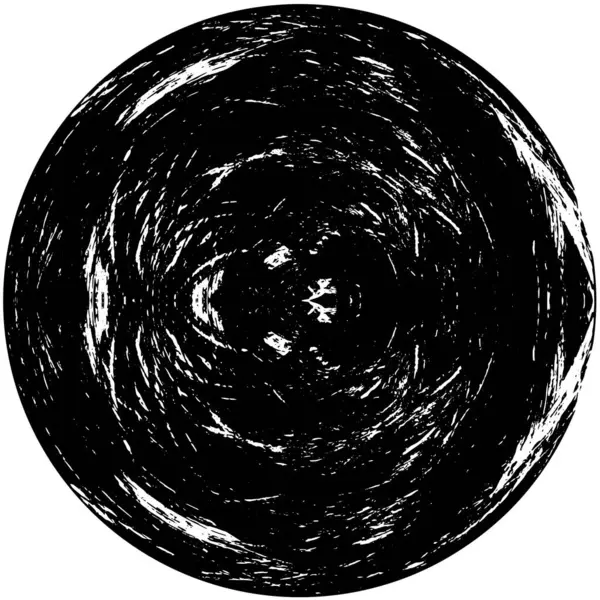 Padrão Geométrico Abstrato Escuro Com Círculo —  Vetores de Stock
