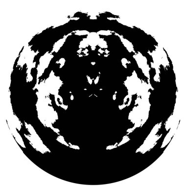 Gelecekçi soyut grunge geometrik modern desen