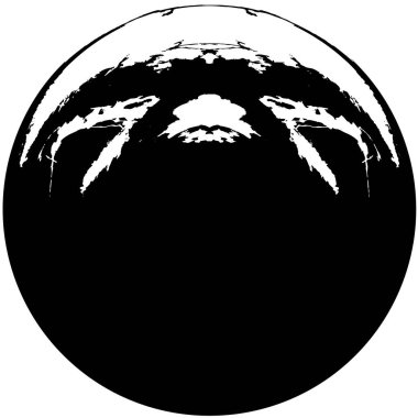 Çatlak vektör illüstrasyonlu soyut arkaplan