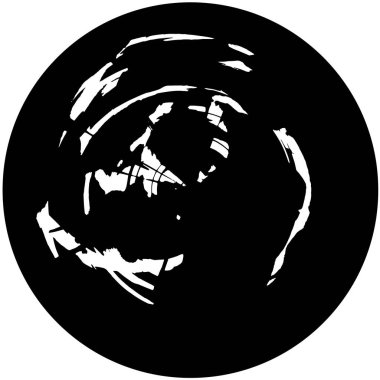 metin için alanı olan grunge desenli arkaplan