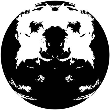 Eski püskü boya ve alçı çatlaklar daire şeklinde.