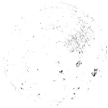 Grunge Yuvarlak Elementi. Yaratıcı Grafik Tasarımı İçin Soyut Çember Boyama. Tehlike Doku Arkaplanı. Bir Kaleydoskop 'un geometrik elementlerine sahip bir halka biçiminde arkaplan