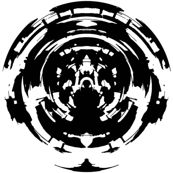 Çatlak vektör illüstrasyonlu soyut arkaplan