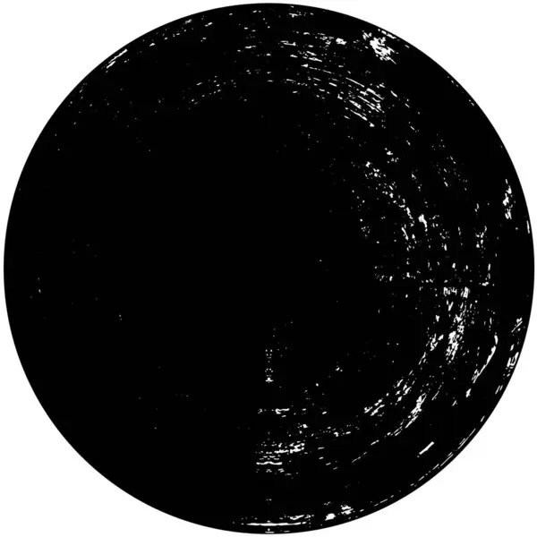 Grunge Element Abstrakt Cirkelmålning För Kreativ Grafisk Design Nödvändig Textur — Stock vektor