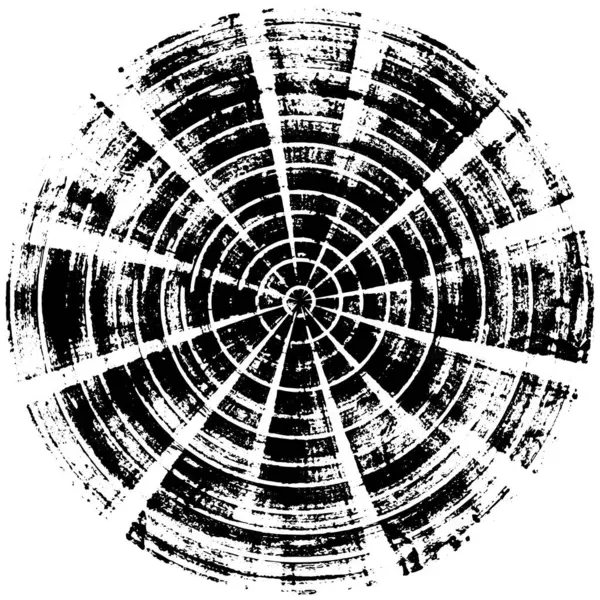 Grunge Element Abstract Circle Painting Voor Creatief Grafisch Ontwerp Stress — Stockvector