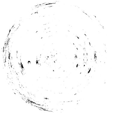 Grunge Yuvarlak Elementi. Yaratıcı Grafik Tasarımı İçin Soyut Çember Boyama. Tehlike Doku Arkaplanı. Bir Kaleydoskop 'un geometrik elementlerine sahip bir halka biçiminde arkaplan