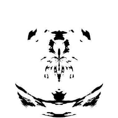 Grunge Yuvarlak Elementi. Yaratıcı Grafik Tasarımı İçin Soyut Çember Boyama. Tehlike Doku Arkaplanı. Bir Kaleydoskop 'un geometrik elementlerine sahip bir halka biçiminde arkaplan