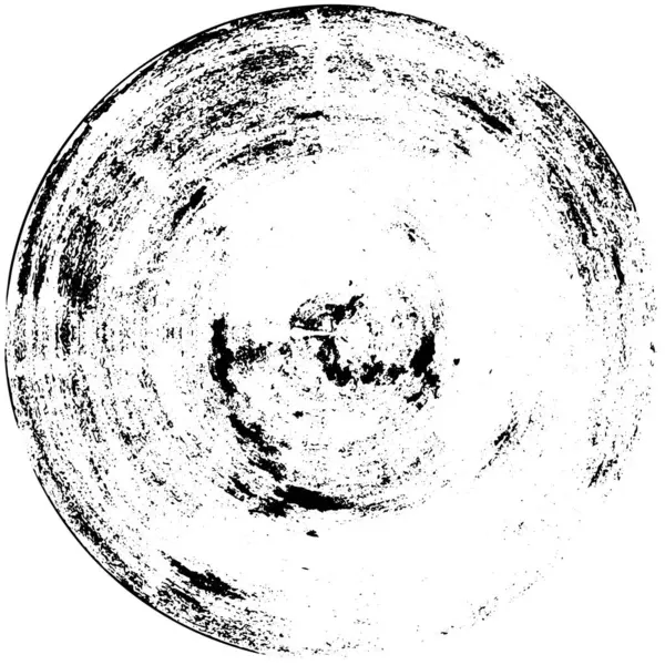 Grunge Element Peinture Abstraite Cercle Pour Conception Graphique Créative Distress — Image vectorielle