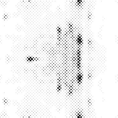 Grunge yarım ton vektör arkaplan. Yarı ton vektör dokusunu belirler. Gradyan yarım ton, pop sanatında arka planda yer alır. Siyah ve beyaz desenli. Mürekkep Yazdırma Sıkıntısı Arkaplanı 