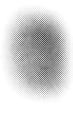 Grunge yarım ton vektör arkaplan. Yarı ton vektör dokusunu belirler. Gradyan yarım ton, pop sanatında arka planda yer alır. Siyah ve beyaz desenli. Mürekkep Yazdırma Sıkıntısı Arkaplanı 