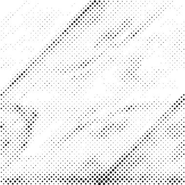 Soyut arkaplan. Yarım ton noktalar deseni. Siyah ve beyaz vektör çizimi