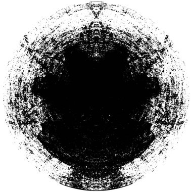 Eski çatlak boyanın dairesindeki grunge dokusu. 