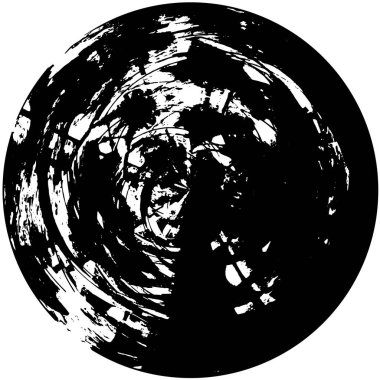 Eski çatlak boyanın dairesindeki grunge dokusu. 