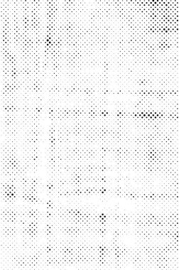 Grunge yarım ton vektör arkaplan. Yarı ton vektör dokusunu belirler. Gradyan yarım ton, pop sanatında arka planda yer alır. Siyah ve beyaz desenli. Mürekkep Yazdırma Sıkıntısı Arkaplanı 