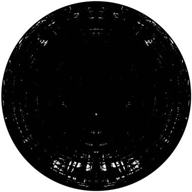 siyah ve beyaz eski püskü boya vektör çizimi