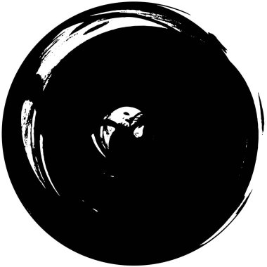 siyah ve beyaz yuvarlak arkaplan grunge dokusu