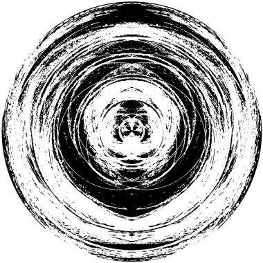 siyah ve beyaz yuvarlak arkaplan grunge dokusu