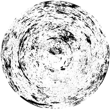 siyah ve beyaz yuvarlak arkaplan grunge dokusu