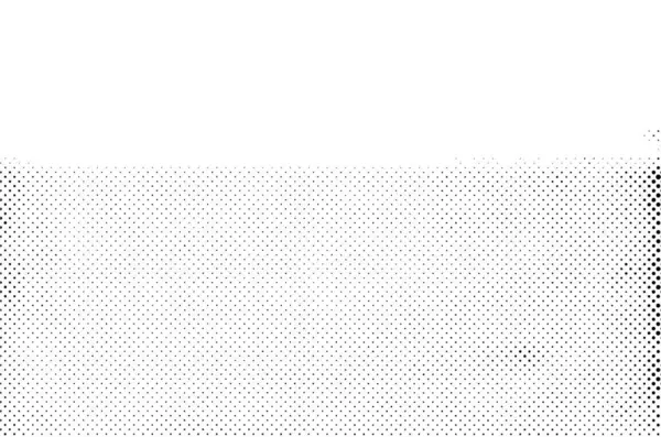 Texture Vectorielle Détresse Monochrome Noir Blanc Avec Points Ombres — Image vectorielle