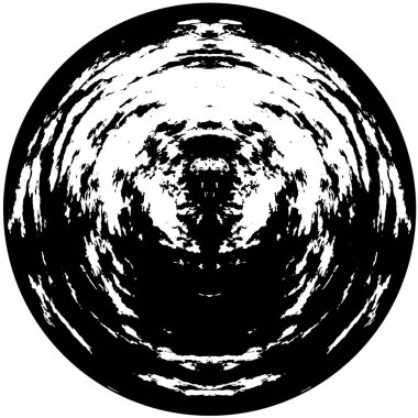 siyah ve beyaz yuvarlak arkaplan grunge dokusu