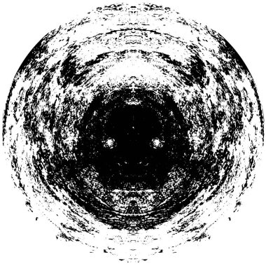 siyah ve beyaz yuvarlak arkaplan grunge dokusu