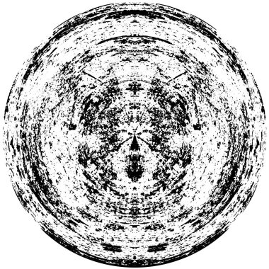 siyah ve beyaz yuvarlak arkaplan grunge dokusu