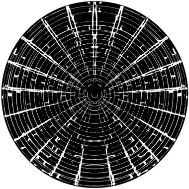 siyah ve beyaz yuvarlak arkaplan grunge dokusu