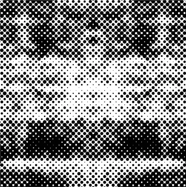 Старий Гранжевий Вінтажний Вивітрений Текстурний Фон Чорно Білому — стоковий вектор