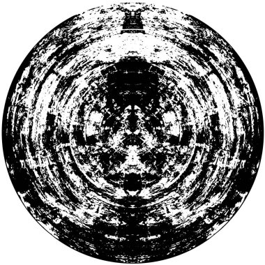 dağınık sıçramalar ve lekeler ile yuvarlak afiş arka planı, soyut duvar kağıdı