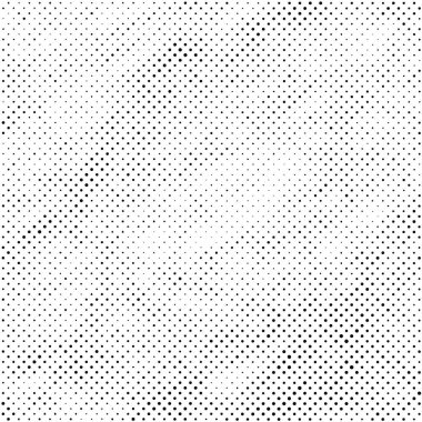 Siyah ve beyaz yarım ton. Soyut Mürekkep Yazdırma Arkaplanı. Noktalar Grunge dokusu. Vektör illüstrasyonu