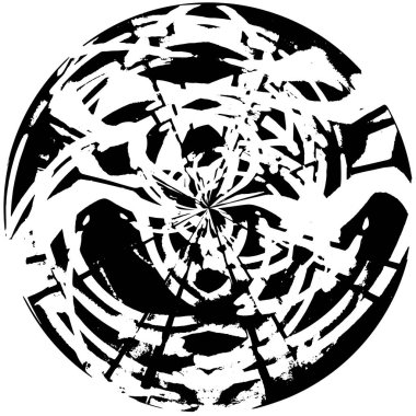 siyah ve beyaz dokusunda sıkıntılı bir arkaplan