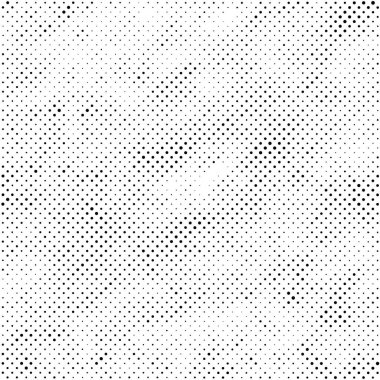 Siyah ve beyaz yarım ton. Soyut Mürekkep Yazdırma Arkaplanı. Noktalar Grunge dokusu. Vektör illüstrasyonu