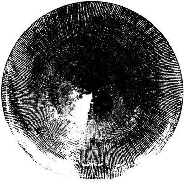 Grunge vektör arka planı. Yuvarlak şekil