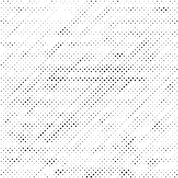 Abstract Achtergrond Halftone Dots Grunge Texture Zwart Wit Vector Illustratie — Stockvector