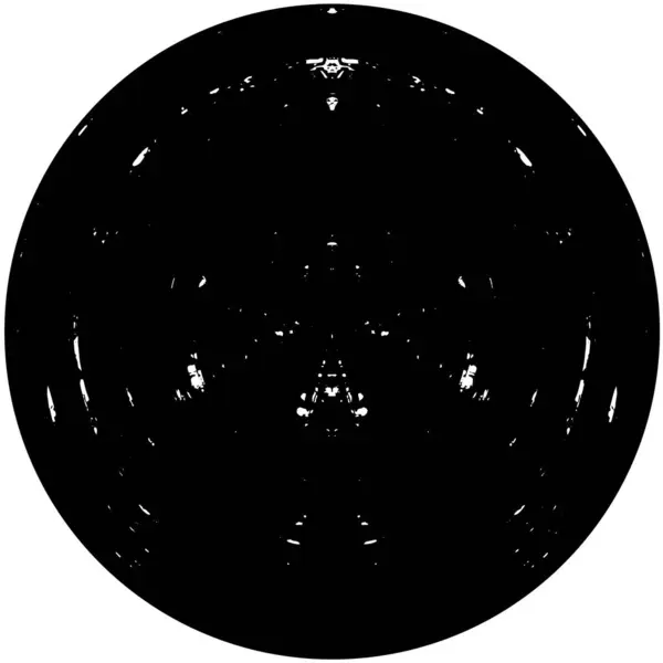 Abstrakte Schwarz Weiß Monochrom Grunge Overlay Textur — Stockvektor