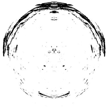 soyut yuvarlak şekil siyah ve beyaz desenli arkaplan