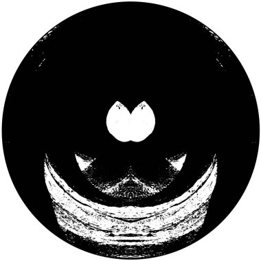 soyut yuvarlak şekilli tek renkli arkaplan