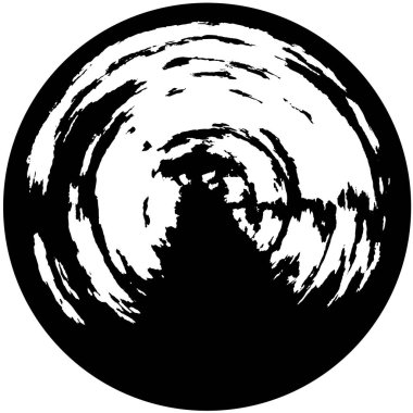 soyut yuvarlak şekilli tek renkli arkaplan