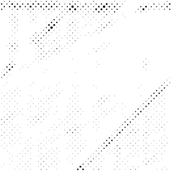 Старий Гранжевий Вінтажний Вивітрений Текстурний Фон Чорно Білому — стоковий вектор