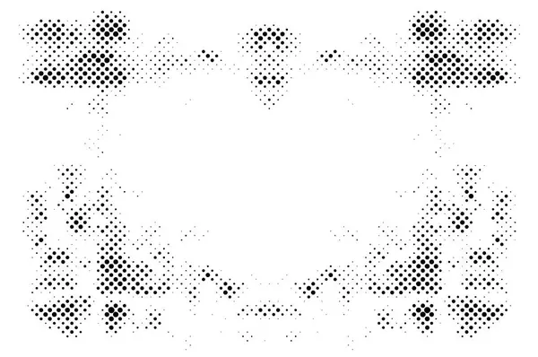 Patrón Creativo Grunge Abstracto Blanco Negro — Vector de stock
