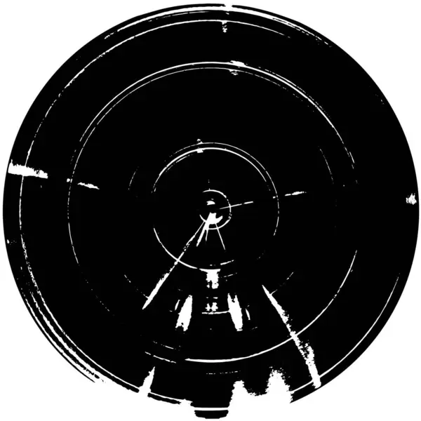 Fond Vectoriel Grunge Forme Ronde — Image vectorielle