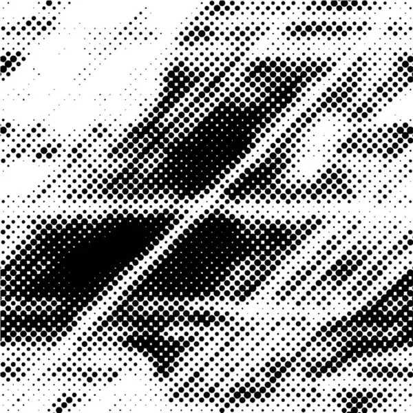 Zwart Wit Grunge Achtergrond Abstract Patroon Vectorillustratie — Stockvector