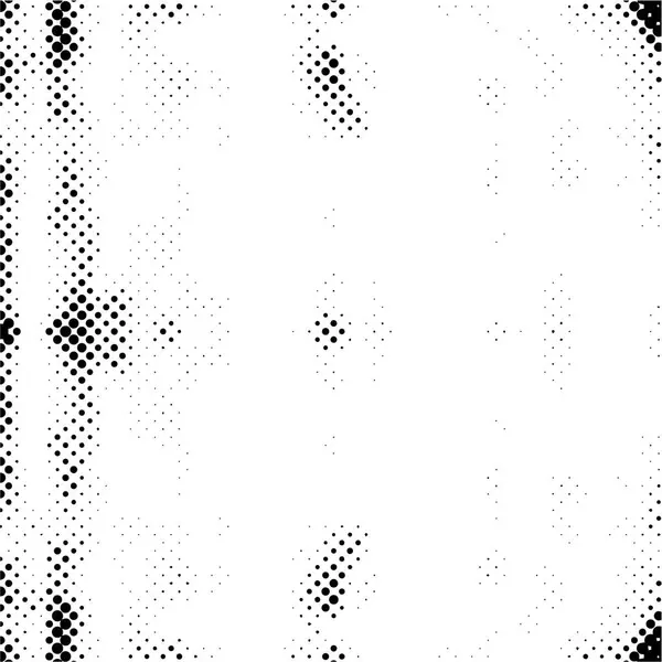 Schwarz Weißer Grunge Hintergrund Abstraktes Muster Vektorillustration — Stockvektor