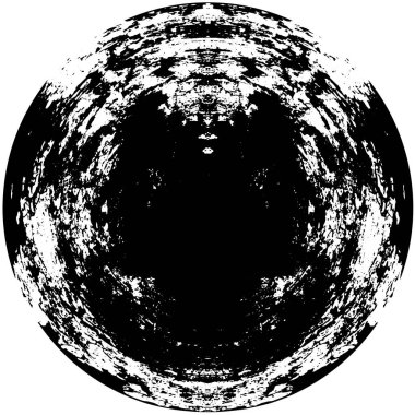 soyut yuvarlak şekilli akromatik desenli arkaplan