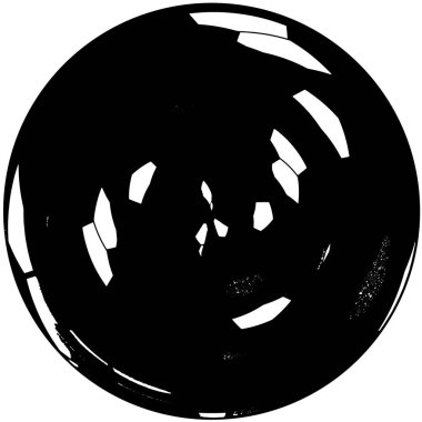 soyut yuvarlak şekilli akromatik desenli arkaplan