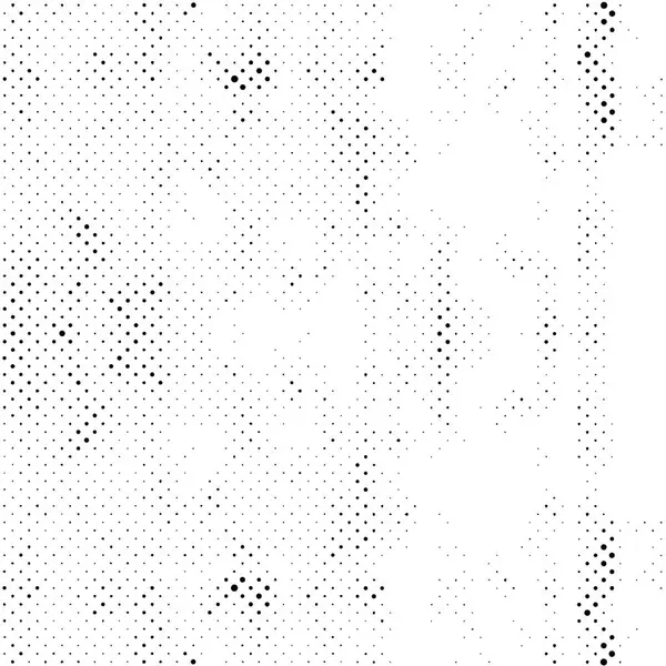 Abstracte Zwart Wit Achtergrond Puntenpatroon Moderne Grunge Textuur Vector Illustratie — Stockvector