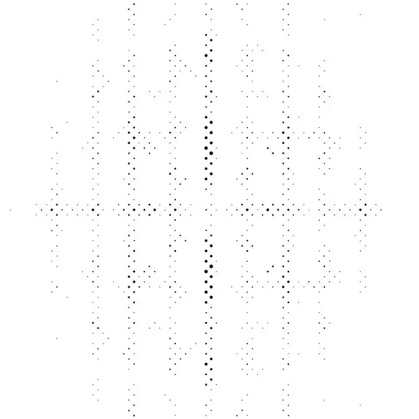 Abstrakter Schwarzweißer Hintergrund Punktemuster Modern Und Grunge Textur Vektorillustration — Stockvektor