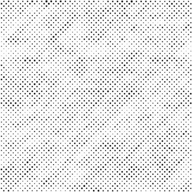 Siyah ve beyaz yarım ton. Mürekkep Yazdırma Arkaplanı. Noktalar Grunge dokusu. Vektör illüstrasyonu